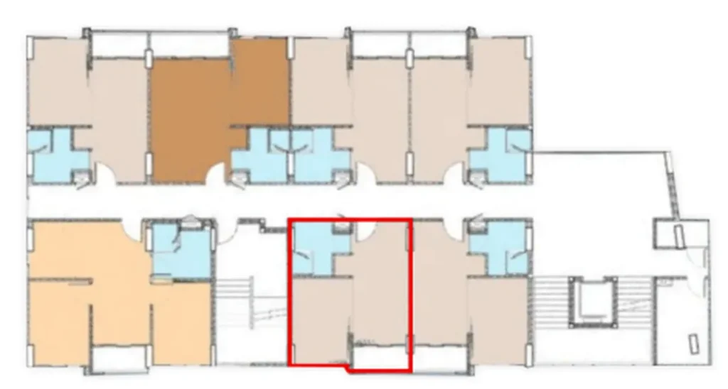 Condominium with tropical garden view