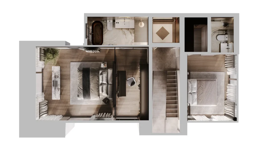 Уникальная трехуровневая вилла от 484.00 м² в