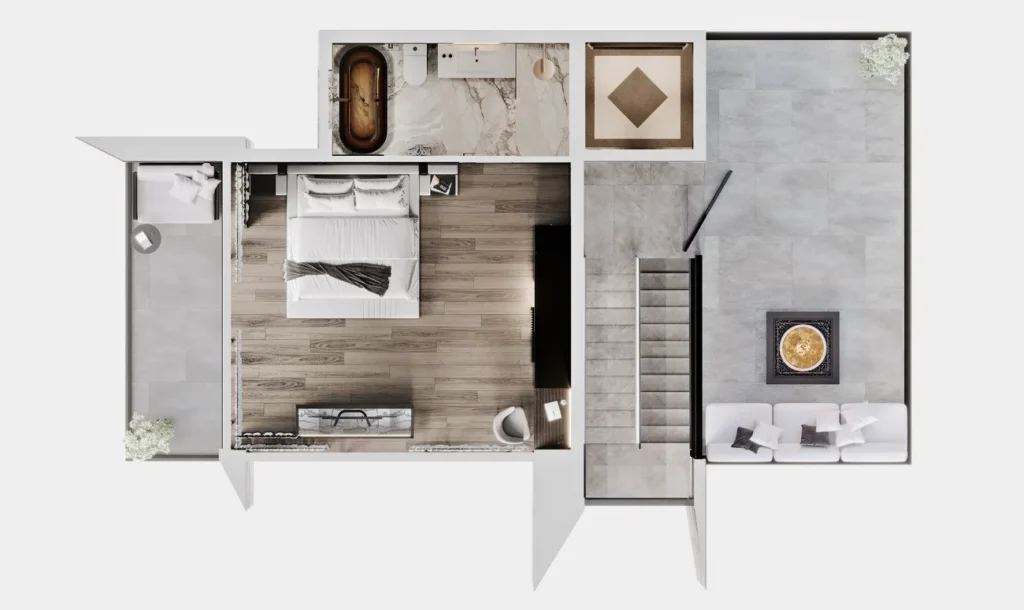 Уникальная трехуровневая вилла от 484.00 м² в