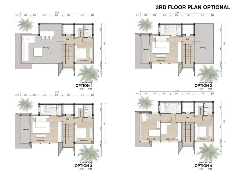 Уникальная трехуровневая вилла от 484.00 м² в