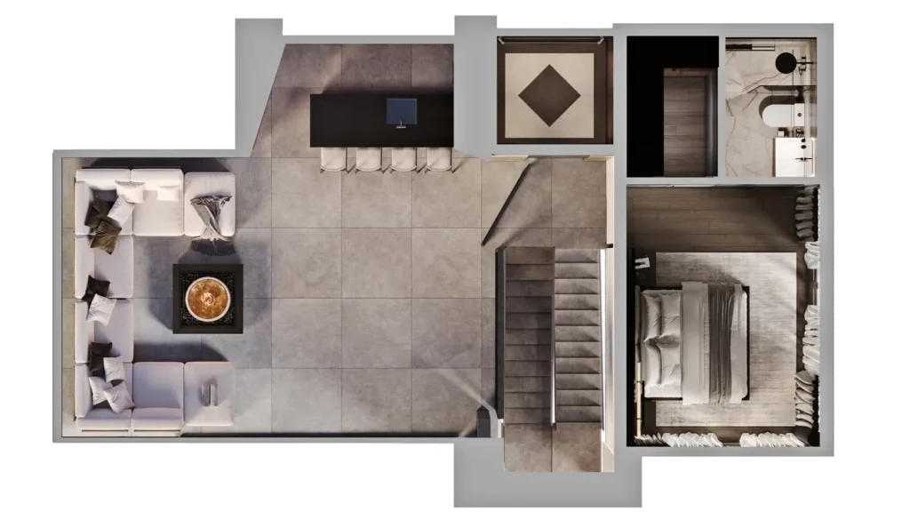 Уникальная трехуровневая вилла от 484.00 м² в