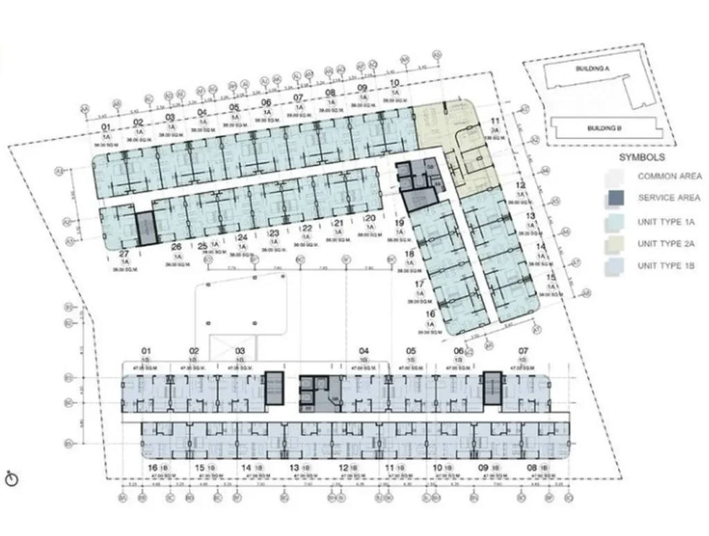 Modern condominium 38.00 m² in