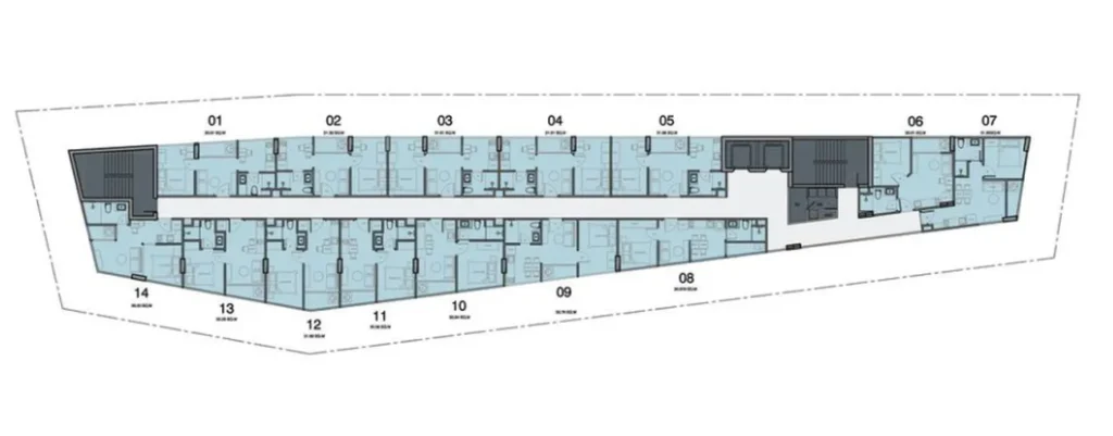 Уютная 1-комнатная квартира 30.20 м² в