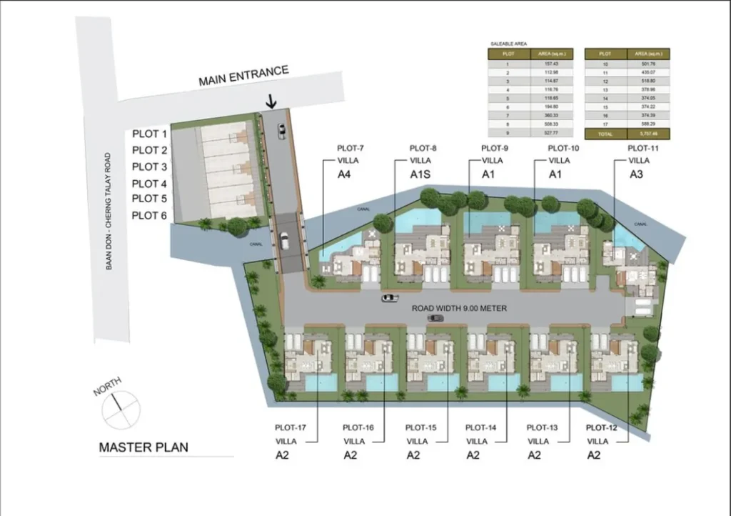 Luxury 3-bedroom villa on two levels 508.33 sq.m in