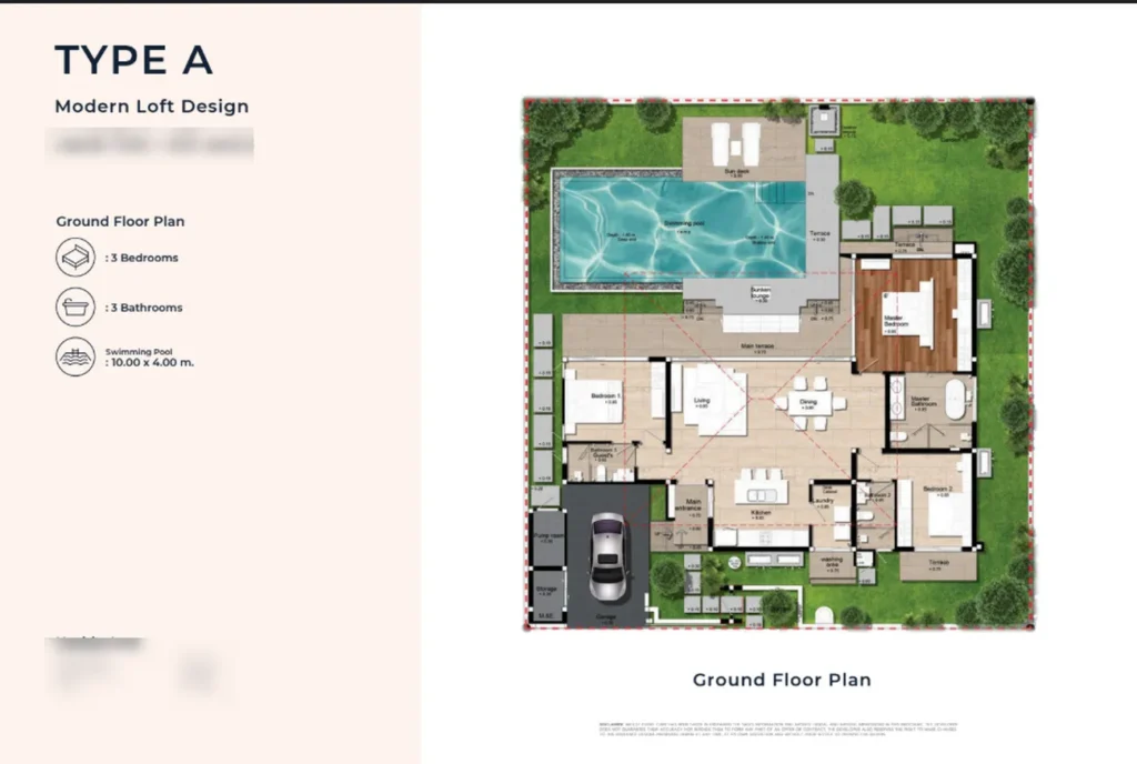 Luxury villa with tropical pool 858 sqm in