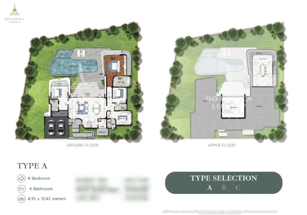 Spacious two-storey villa in a green oasis of 875 sqm in the