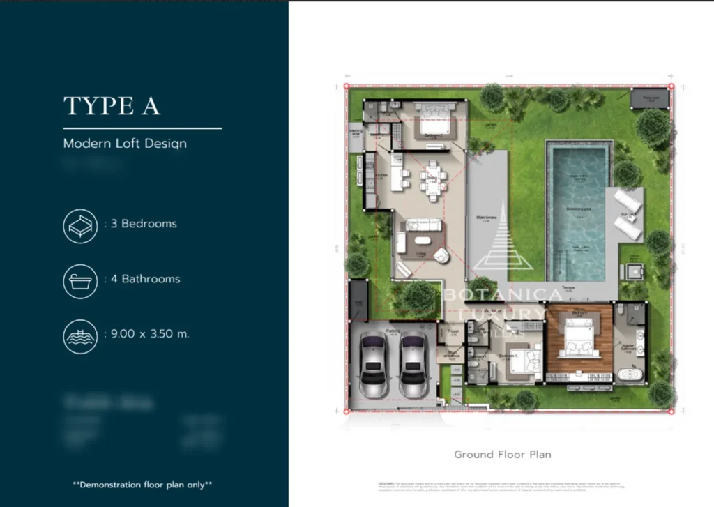 Exquisite villa with four bathrooms 501 m² in