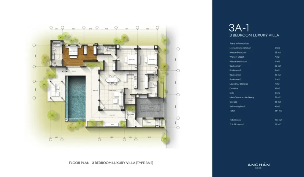 Эксклюзивная 3-спальная вилла 475 м² в