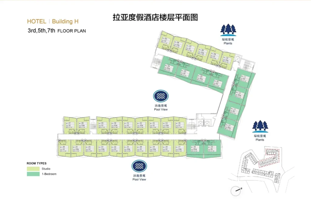 Уютная 1-комнатная квартира 35.74 м² в