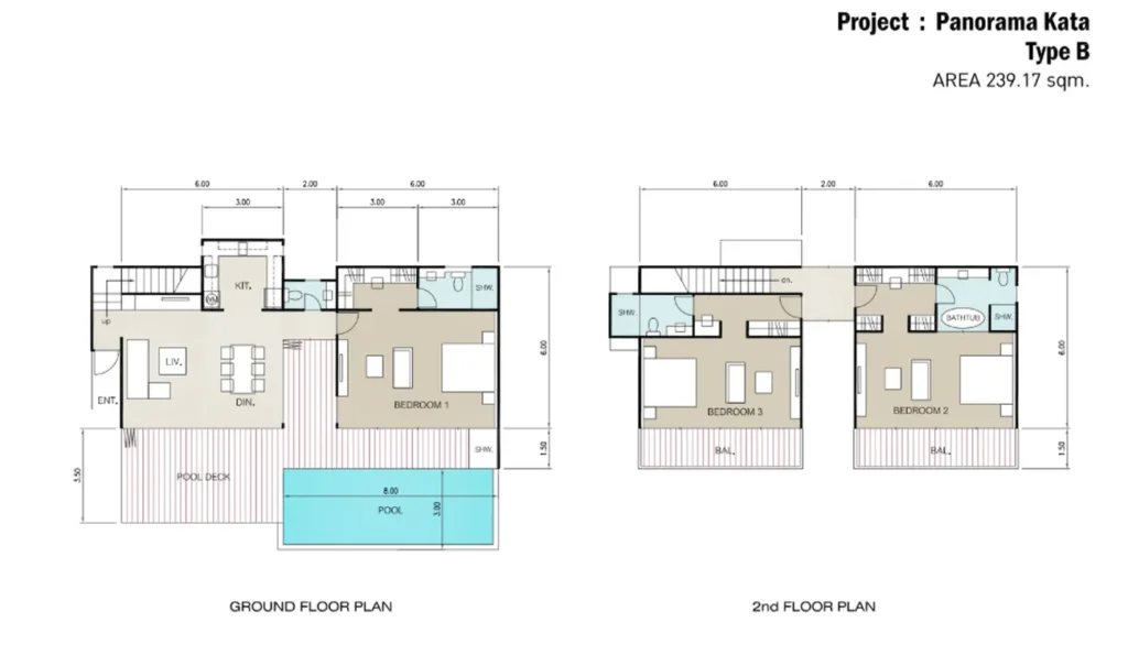 Exclusive 3-bedroom villa 239.17 sqm in