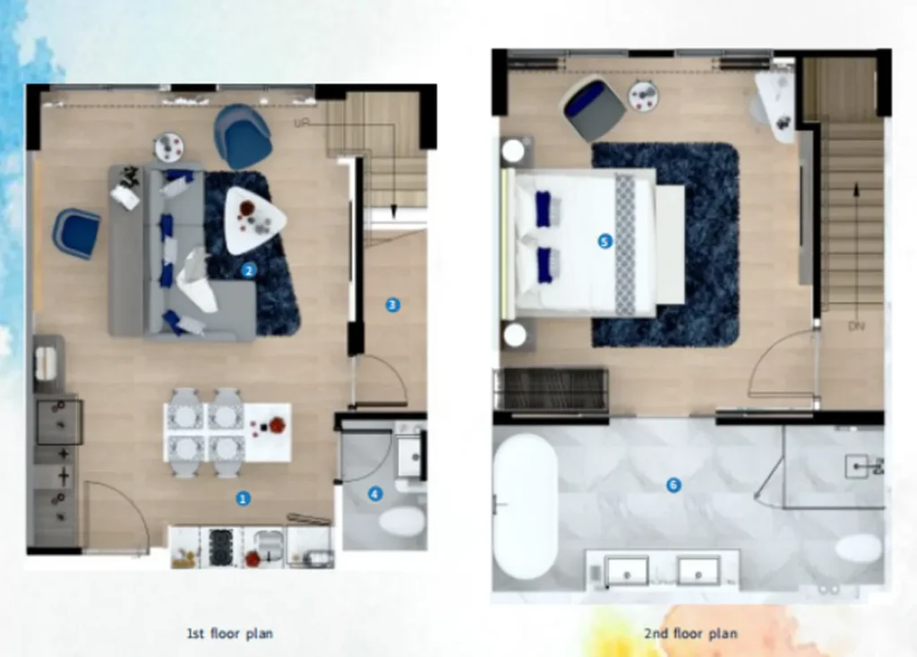 Premium duplex of 98.8 sq.m. in