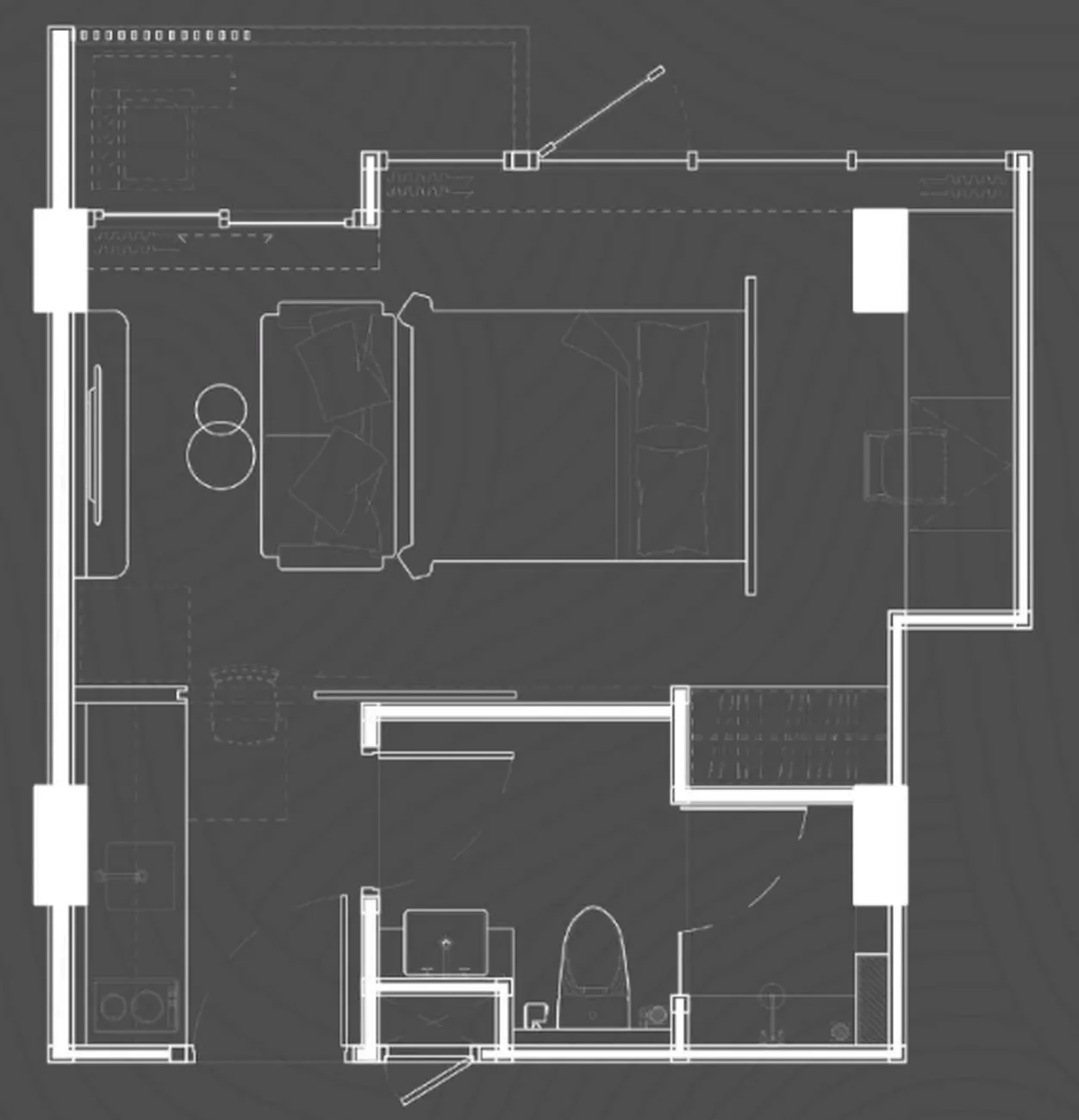 Уютная студия 29.4 м² в