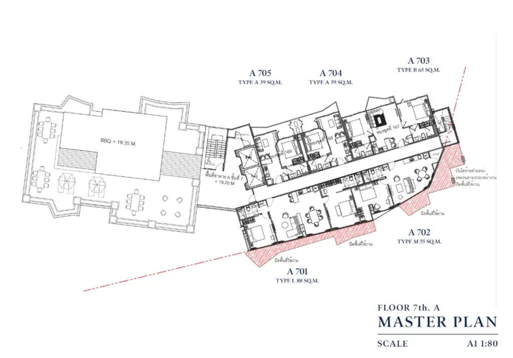 Concise one-bedroom 51.5 sq.m. in