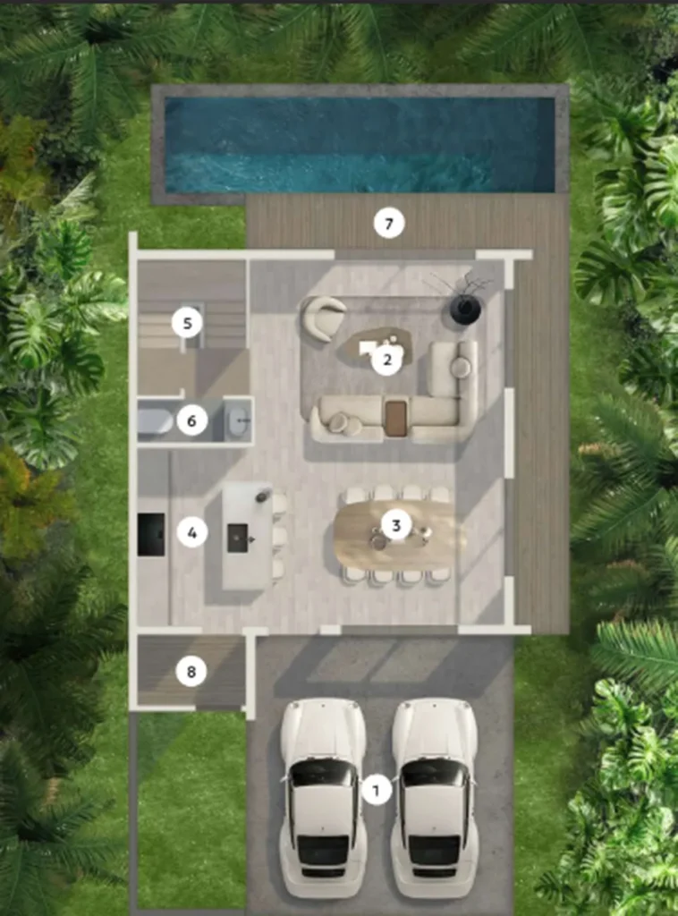 Spacious 3-bedroom villa with terrace of 229.95 sqm in