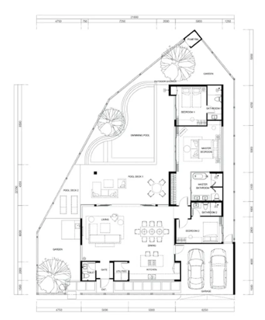 Изысканная вилла с приватным бассейном 436.60 м² в